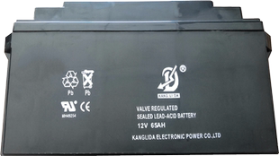 康利达蓄电池12v65ah太阳能免维护蓄电池 UPS/EPS直流屏用