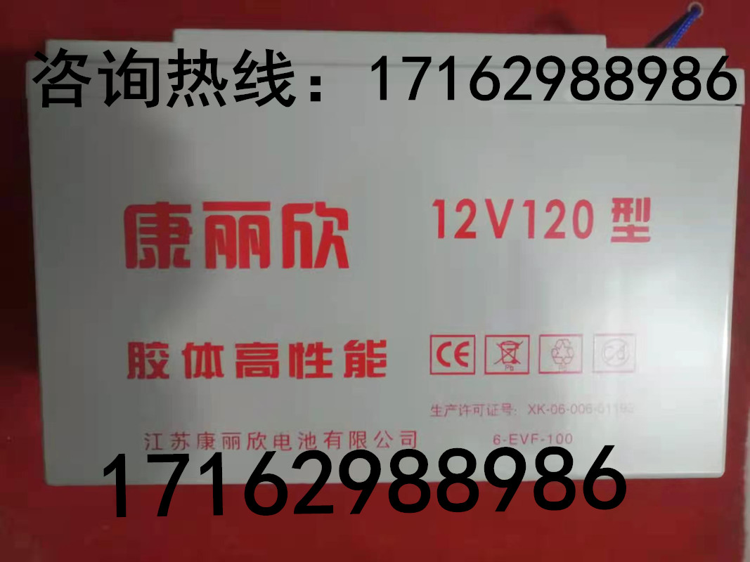 康丽欣电动三轮四轮电瓶12V120型