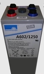 全新 进口德国阳光蓄电池A602 1250 胶体电池2V1250AH 质保 正品