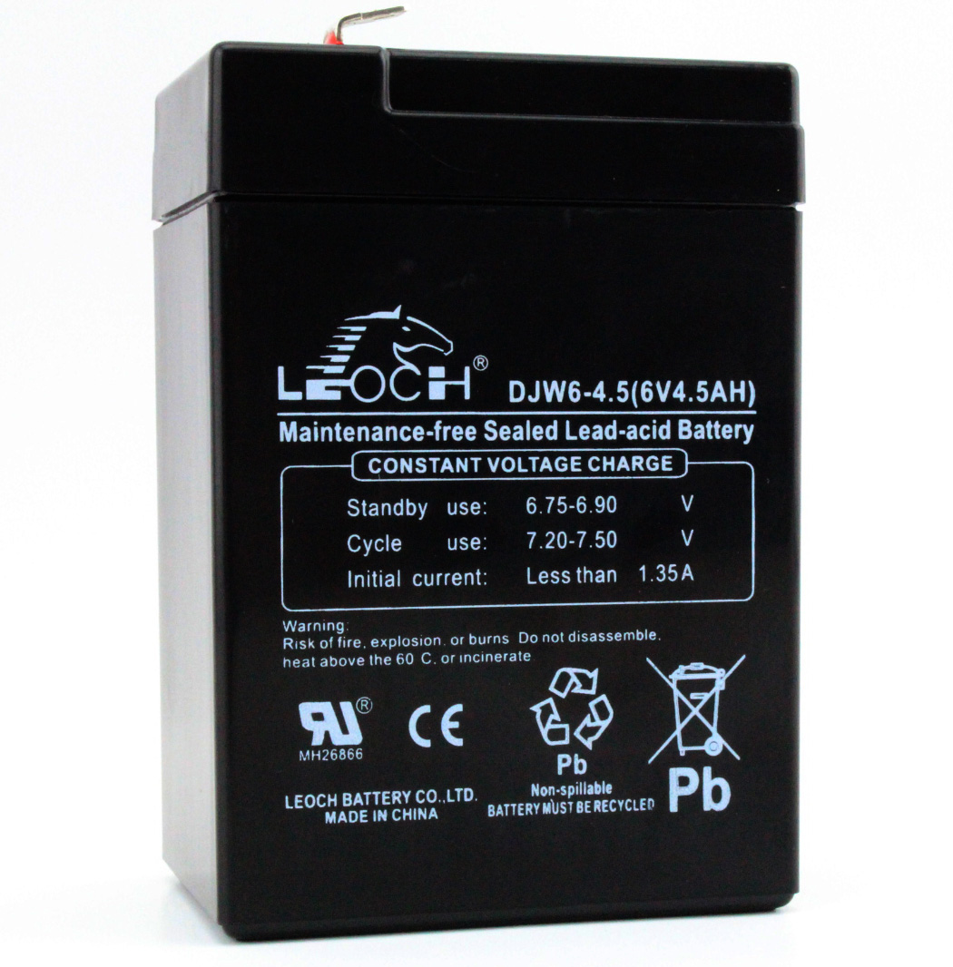 理士蓄电池 6V4.5AH 6V4AH DJW6-4.5 电子秤充电电瓶电子吊称电池