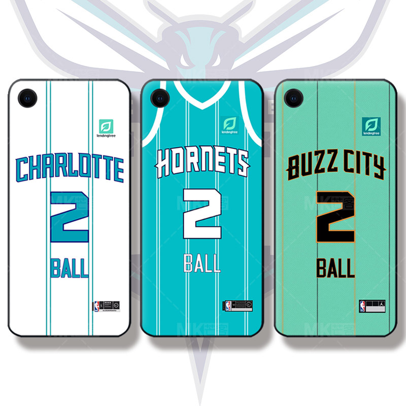 芒客 拉梅洛鲍尔lamelo ball三球衣手机壳套黄蜂城市版buzz city