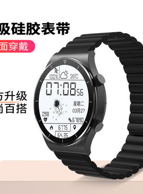 适用佳明GarminFex7表带
