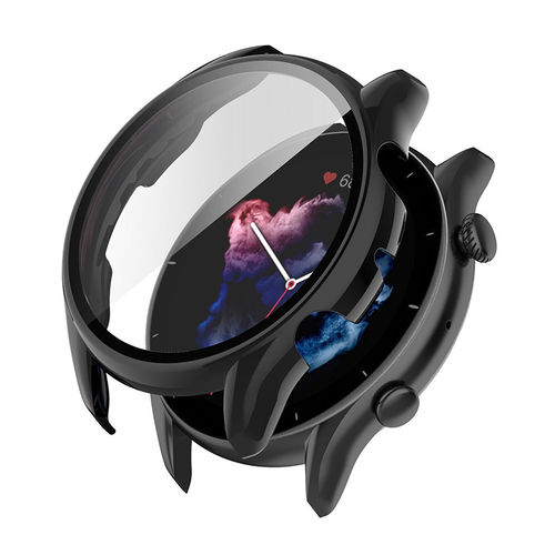 适用Amazfit 跃我 GTR 3/4/Pro手表保护壳Watch GTR4代高清钢化膜