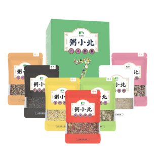 【黑龙江】泰来县 北纬45 粥小北粥料840g(内含7小袋)早餐粥
