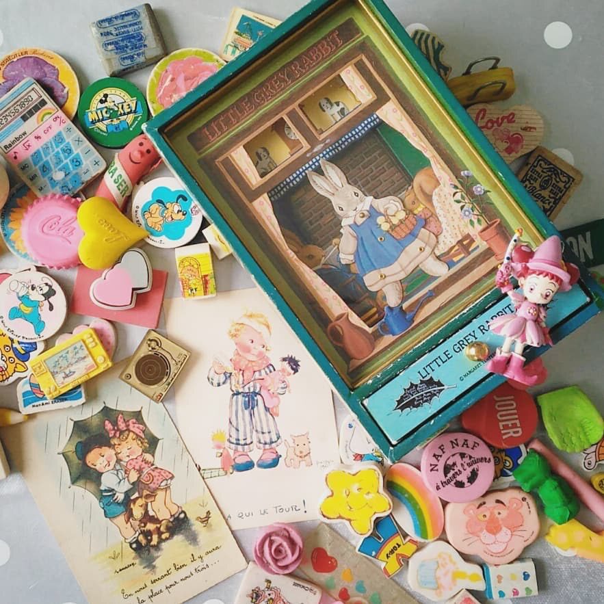 现货法国进口欧洲怀旧复古复古珍藏版小丑音乐盒礼物八音盒发条