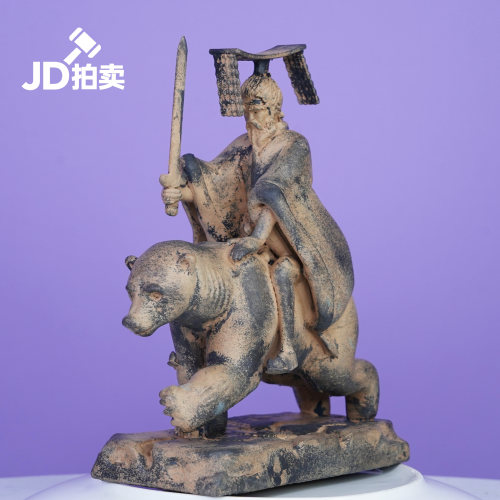JiaDe潮玩秦始皇骑北极熊