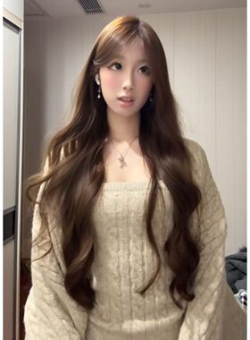 慵懒风针织上衣套装女早