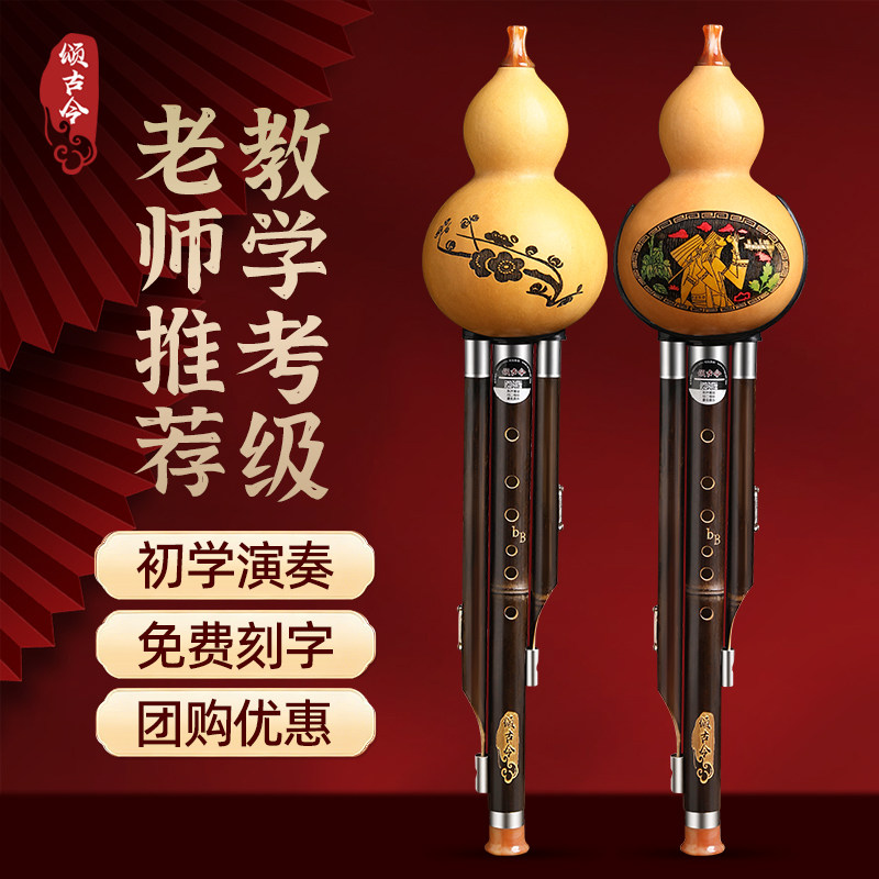 葫芦丝乐器c调小学生专用降b调成人初学专业演奏通用dgfa调旗舰店