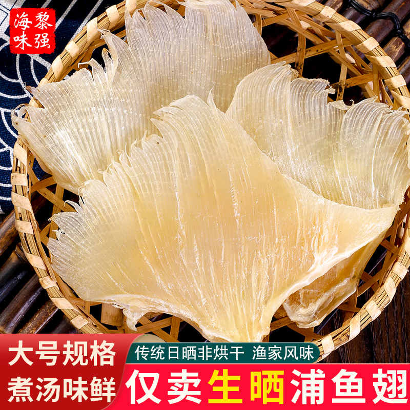 淡晒蒲鱼翅煲汤煮粥食材