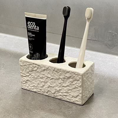 博主同款牙刷架，浴室颜值飙升