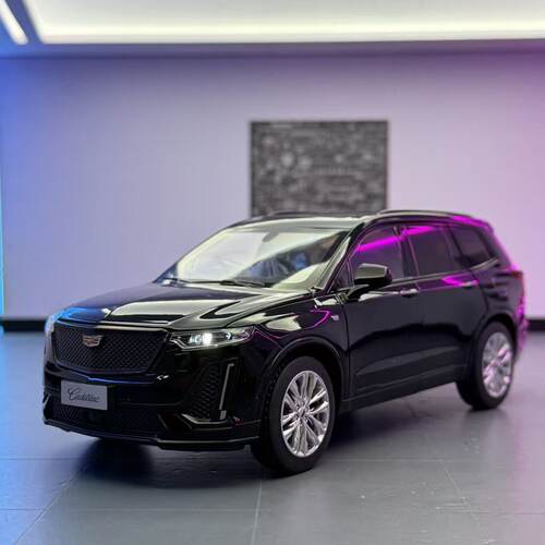 正版124凯迪拉克XT6合金越野车