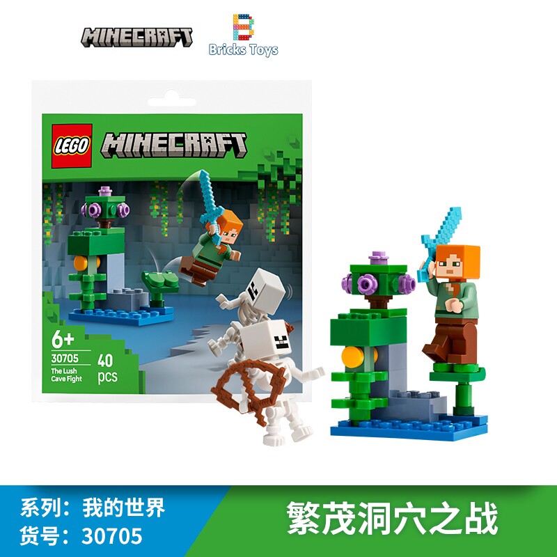 乐高我的世界拼砌包人仔图片