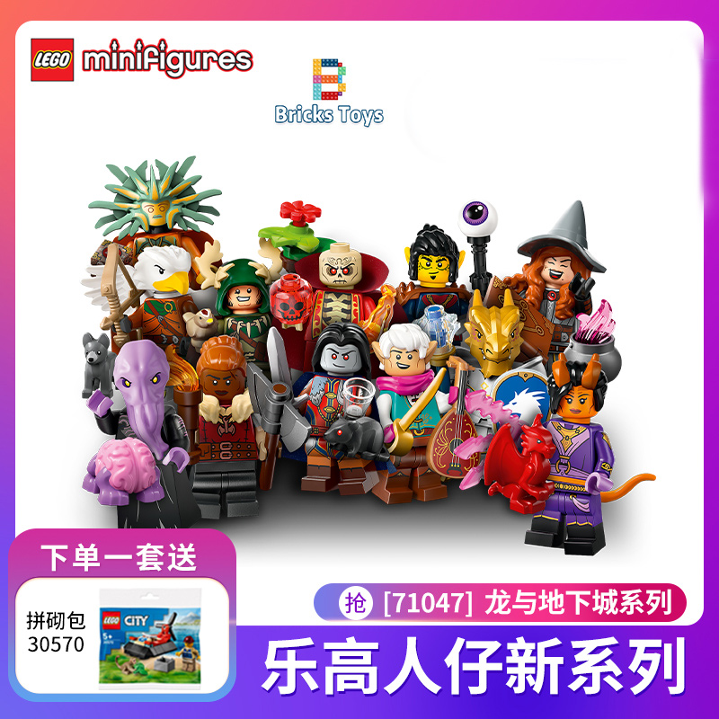 LEGO龙与地下城系列收藏小人仔偶
