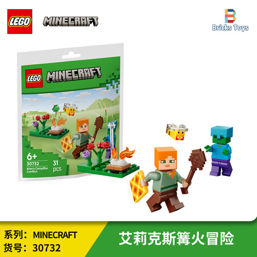 乐高我的世界30732拼砌包人仔