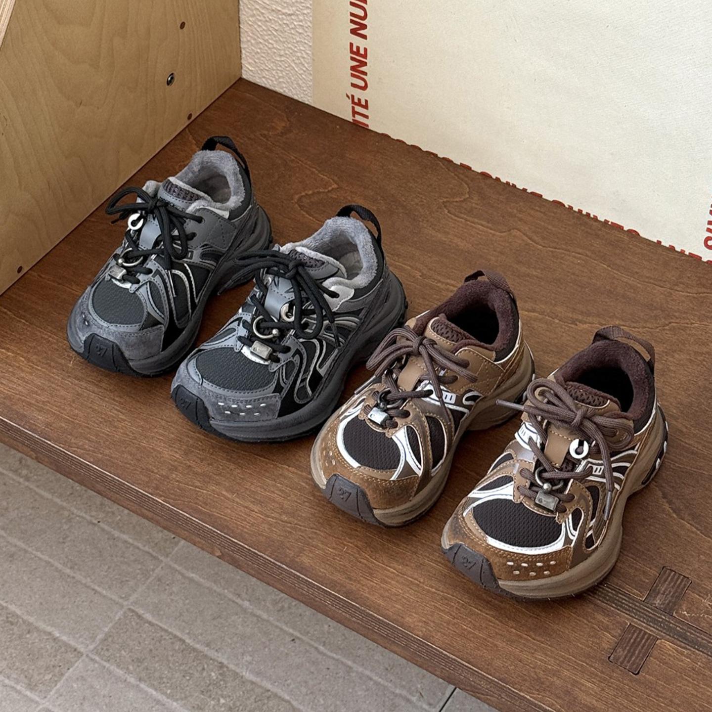 CBC男童鞋2025冬新款儿童老爹鞋