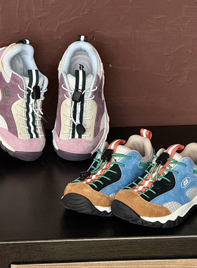 CBC 山系防踢男童鞋子运动鞋2026春季儿童透气女童登山鞋户外徒步