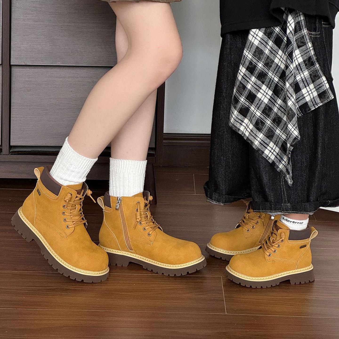 ASM经典百搭儿童马丁靴登山时髦