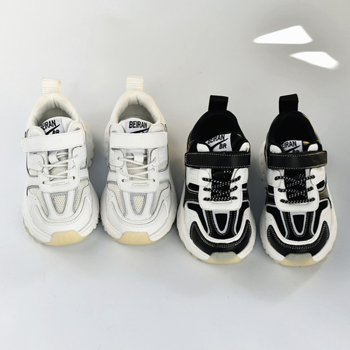 贝然真皮网面儿童运动鞋女童跑步鞋轻便透气减震男童小白鞋休闲潮,童鞋/婴儿鞋/亲子鞋,运动鞋,淘宝优惠券,粉丝福利购,淘宝优惠卷