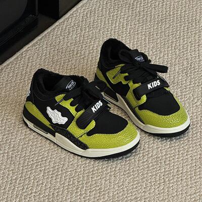 CBC儿童板鞋2025冬季加绒保暖