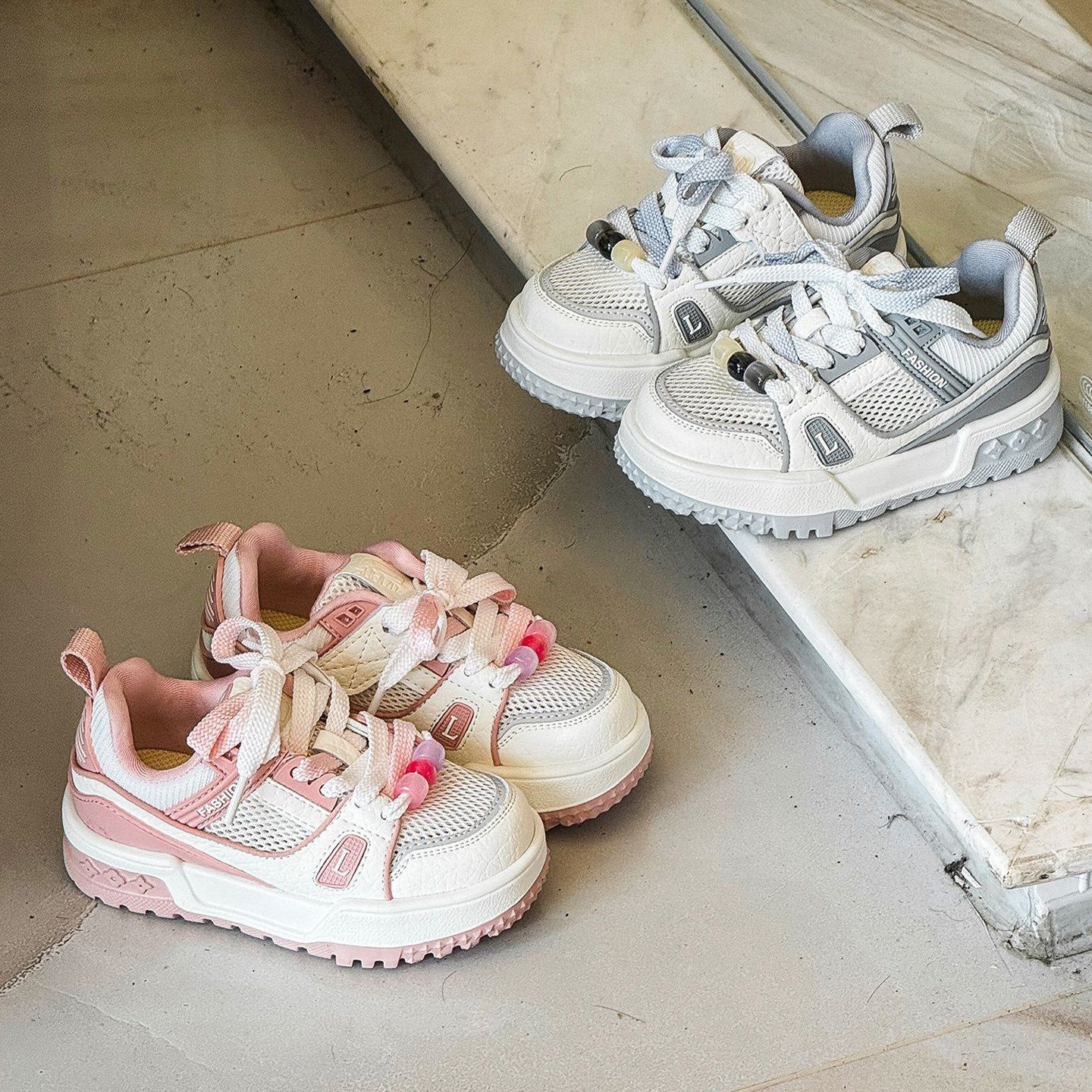 NIXIL潮牌儿童L家板鞋2026春夏透气男童网鞋女童小白鞋休闲运动鞋,童鞋/婴儿鞋/亲子鞋,板鞋,淘宝优惠券,粉丝福利购,淘宝优惠卷