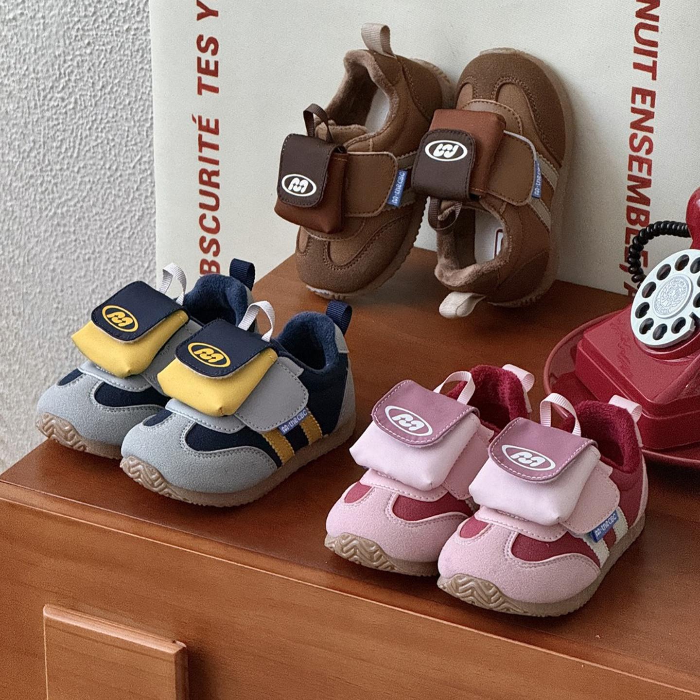 CBC儿童德训鞋2025新款冬季加绒