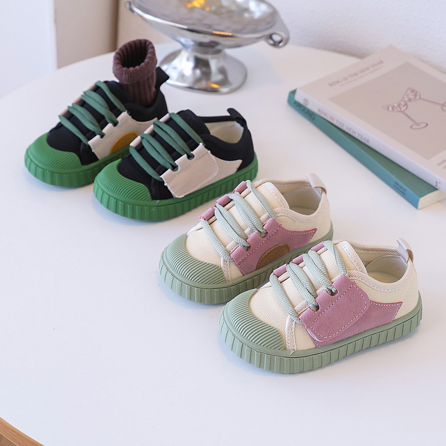 书萌儿童超软帆布鞋秋季宝宝鞋子