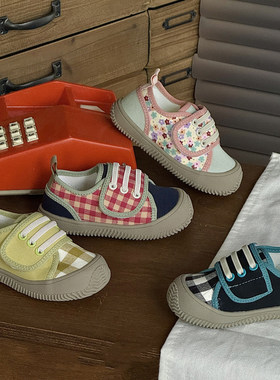 CBC 幼儿园室内鞋室外儿童帆布鞋2026春季宝宝布鞋男女童休闲鞋潮