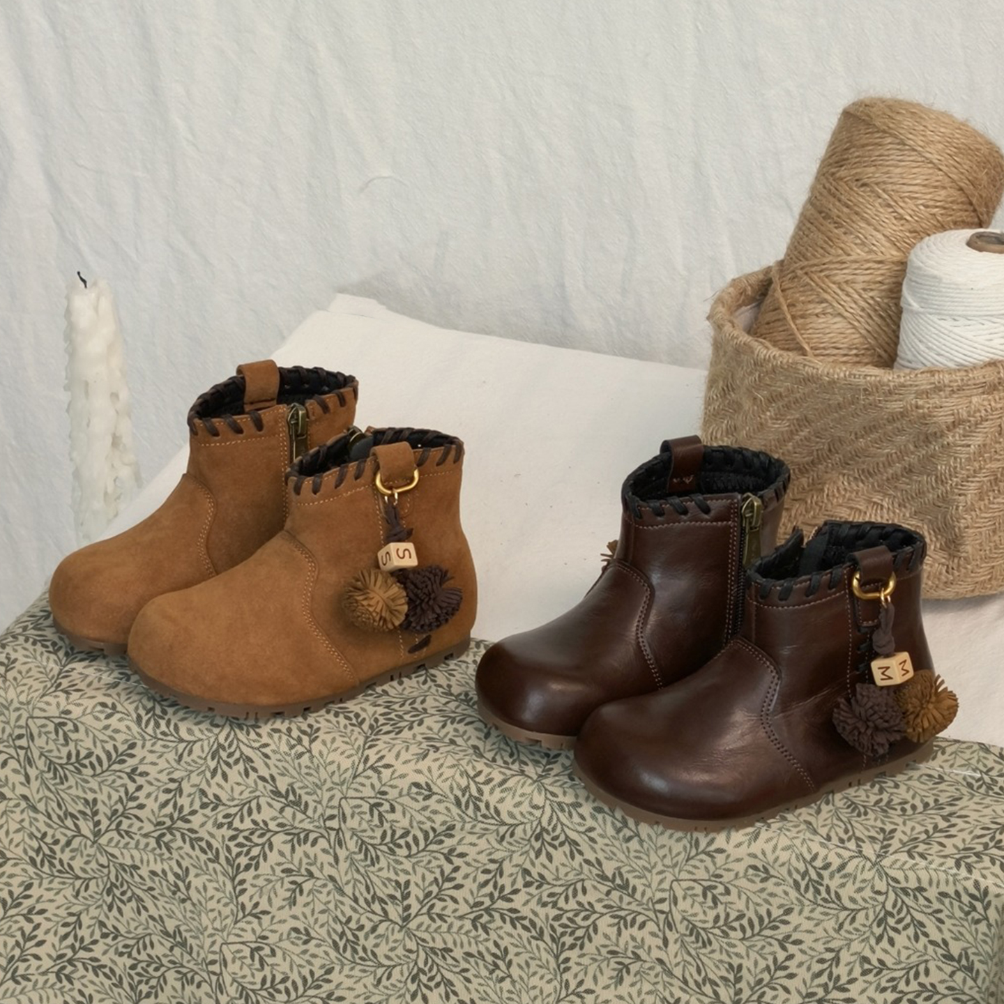 CBC儿童马丁靴女童靴子2025冬