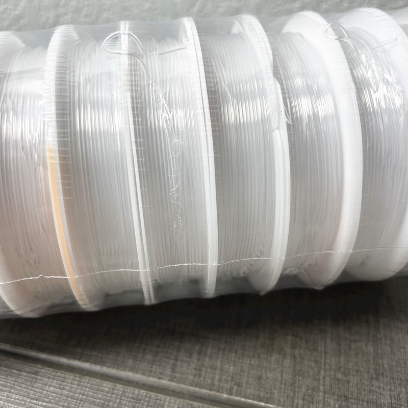 2025透明水晶弹力线成卷鱼线手链手串穿珠用DIY手链绳子饰品配件