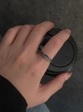 2026《深渊》南风歌设计戒指男女情侣爱情小众设计感指环开口可调