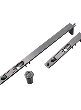 汇泰龙母门插销暗装通道门暗插销天地插黄铜暗插销套装HA-81722