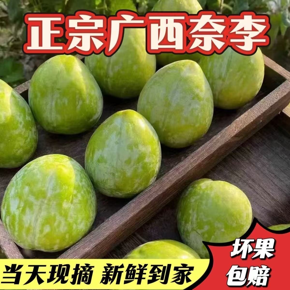 广西奈李5斤包邮孕妇桃形李子