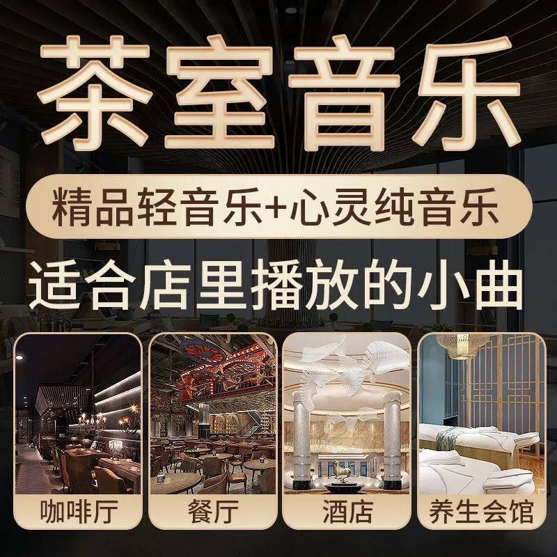 轻音乐U盘茶室古典精品养生休闲流行歌曲纯音乐MP3高音质音乐优盘