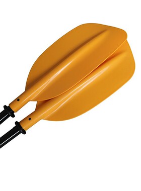 直供皮划艇船桨二节铝合金船桨式可拆卸独木舟桨