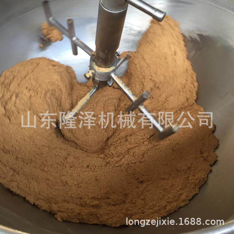 豆沙馅料搅拌翻炒锅炒月饼馅料炒锅豆沙馅料大型炒锅