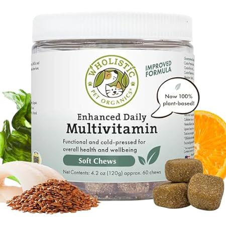 Wholistic Pet Organics: Multivitamin Chews for Dogs Organ
