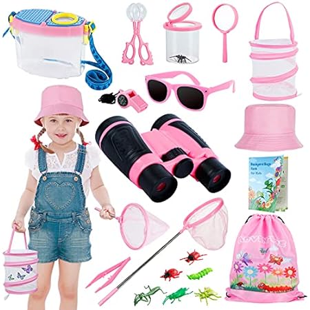 GINMIC Kids Outdoor Explorer Kit， Bug Catcher Kit for Kid