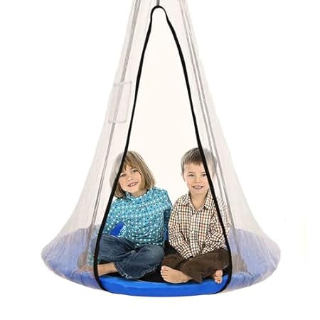 Hotjump 40in Saucer Swing for Kids Outdoor with Tent， 600