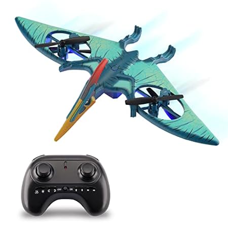 Pterosaur Dinosaur Toys Drone for Kids - Headless Mode， O