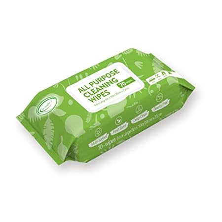 Air Jungles All Purpose Car and Home Cleaning Wipes 70 Co