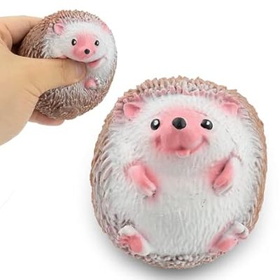 Decompress and Squeeze Hedgehog Stretch Toy， Funny Cute H