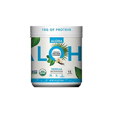 Plant-Based Protein Powder | Organic Vanilla Keto Friendl