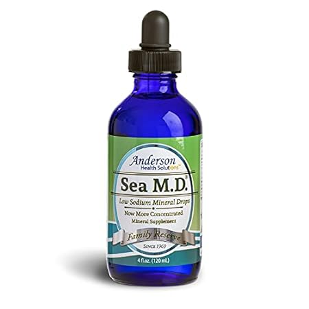 Anderson's Sea M.D. Concentrated Trace Mineral Drops， Ion