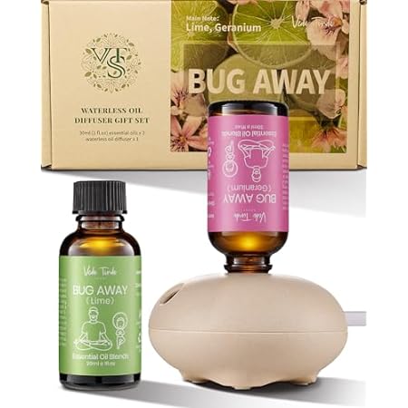 VTS Pure Natural Essential Oils Set with Waterless Essent