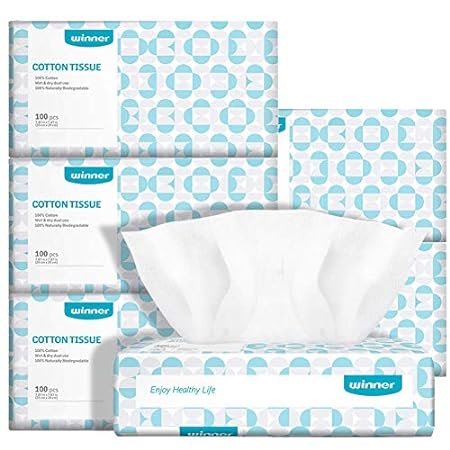 Winner Soft Dry Wipe， Made of Cotton Only， 600 Count Unsc