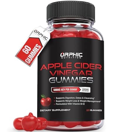 Apple Cider Vinegar Gummies - 1000mg - Formulated to Supp