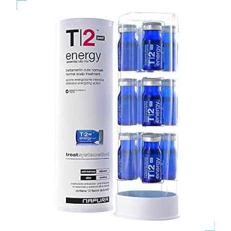 T2 Hair Loss Leave In Vials for Weak and Fine Hair - Natu