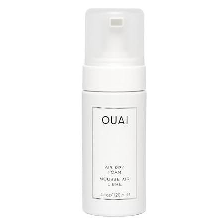 OUAI Air Dry Foam - Hair Mousse for Perfect Beach Waves -