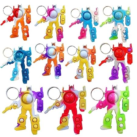 colorbopop Bulk Mini pop Bubble Keychain Fidget Giveaway，