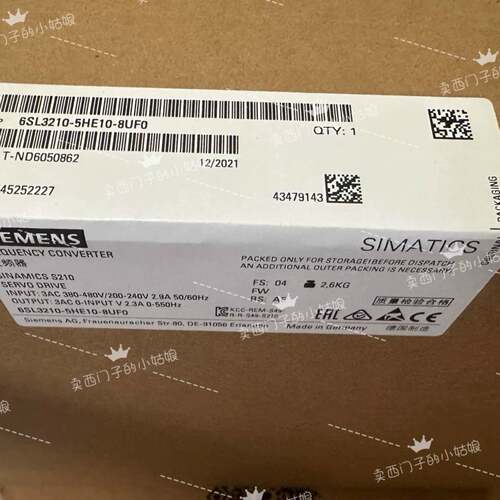 可维修6SL3210-5HE10-8UF0西门子伺服器议价